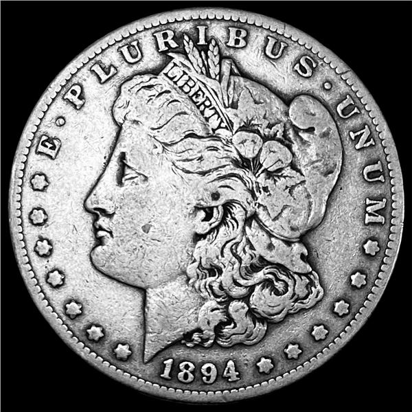 1894-S Silver Morgan Dollar LIGHTLY CIRCULATED