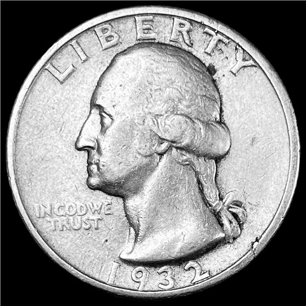 1932-S Silver Washington Quarter NEARLY UNCIRCULATED