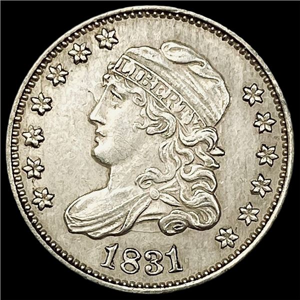 1831 Capped Bust Half Dime NEARLY UNCIRCULATED