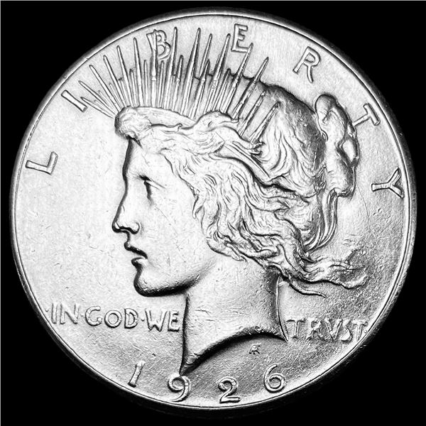 1926-S Silver Peace Dollar CLOSELY UNCIRCULATED