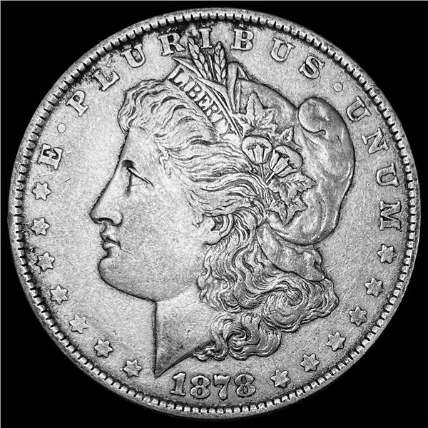 1878 Silver Morgan Dollar NEARLY UNCIRCULATED