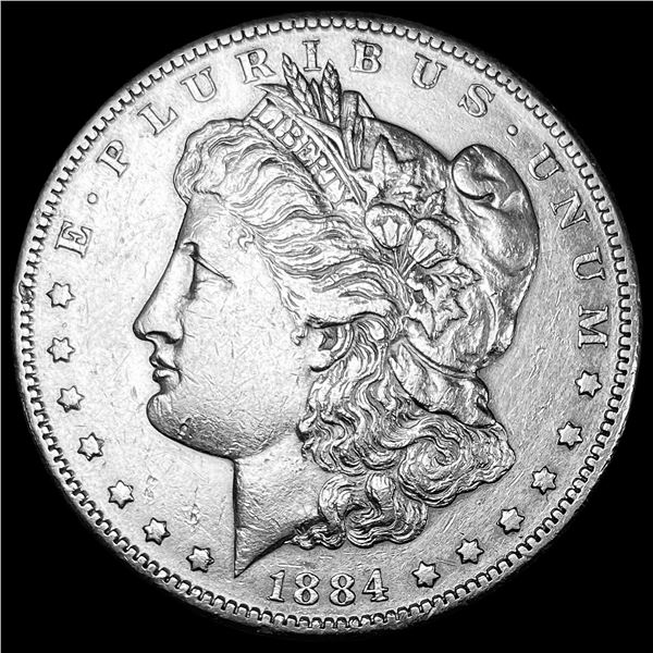 1884-S Silver Morgan Dollar CLOSELY UNCIRCULATED