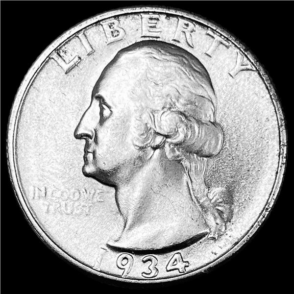1934 Silver Washington Quarter UNCIRCULATED