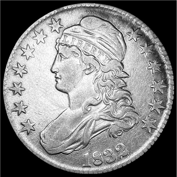 1832 Capped Bust Half Dollar ABOUT UNCIRCULATED