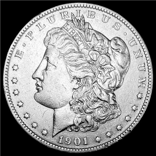 1901-S Silver Morgan Dollar CLOSELY UNCIRCULATED