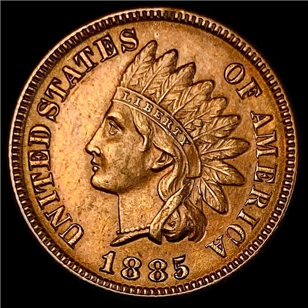 1885 Indian Head Cent CLOSELY UNCIRCULATED