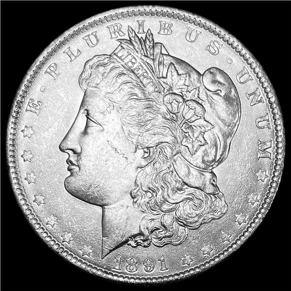 1891 Silver Morgan Dollar UNCIRCULATED