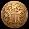 Image 1 : 1872 Copper Two-Cent Piece LIGHTLY CIRCULATED