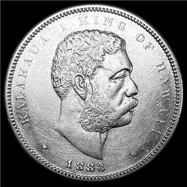 1883 Hawaii Silver 1/2 Dollar UNCIRCULATED