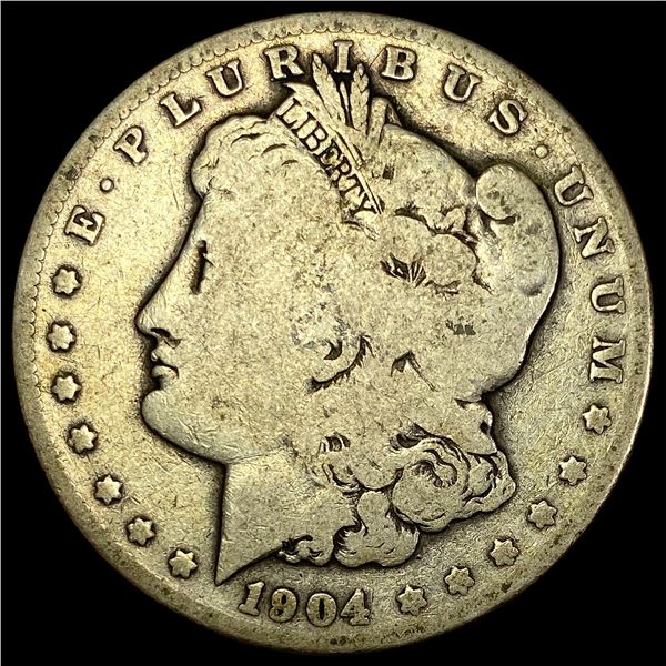 1904-S Silver Morgan Dollar NICELY CIRCULATED