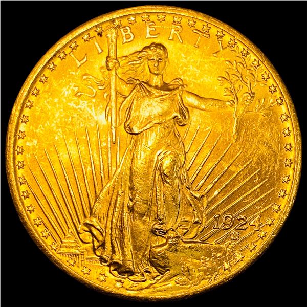 1924 $20 Saint-Gaudens Double Eagle CHOICE BU