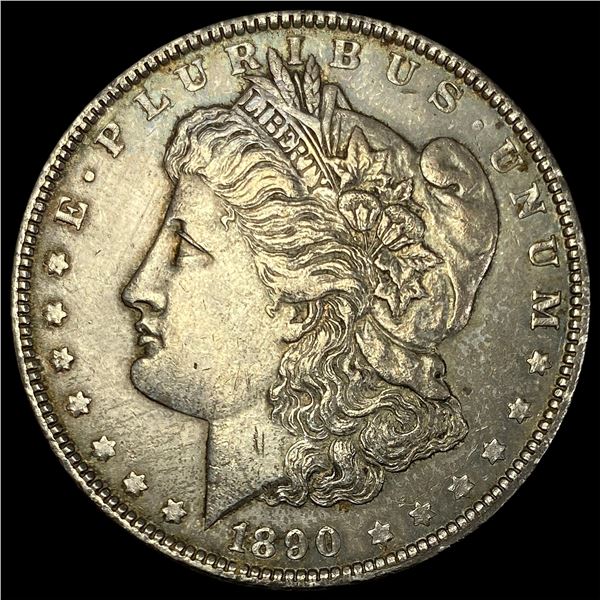 1890 Silver Morgan Dollar CHOICE AU