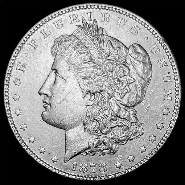 1878 Silver Morgan Dollar CLOSELY UNCIRCULATED