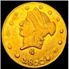 Image 1 : 1871 California Gold 1/4 Dollar Token GEM BU