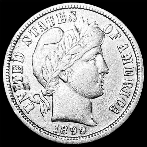 1899-O Silver Barber Dime ABOUT UNCIRCULATED