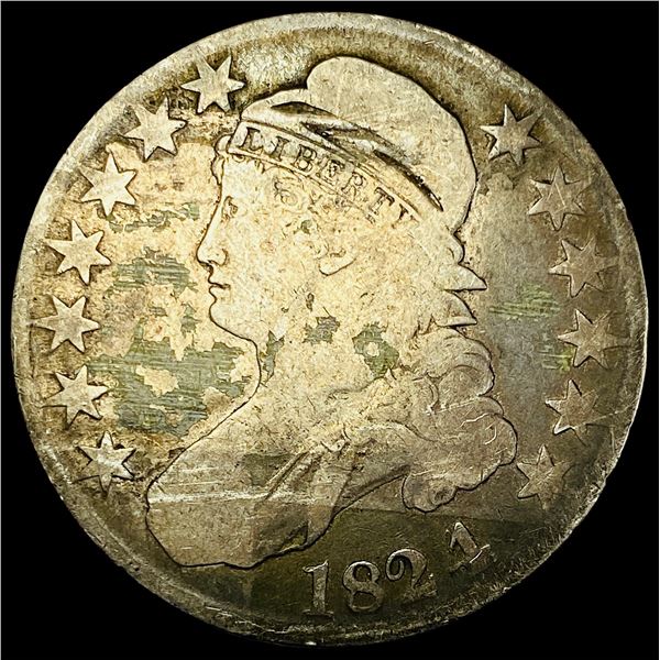 1824 Capped Bust Half Dollar NICELY CIRCULATED