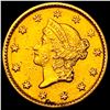 Image 1 : 1853 Gold $1 Liberty Type 1 CLOSELY UNCIRCULATED
