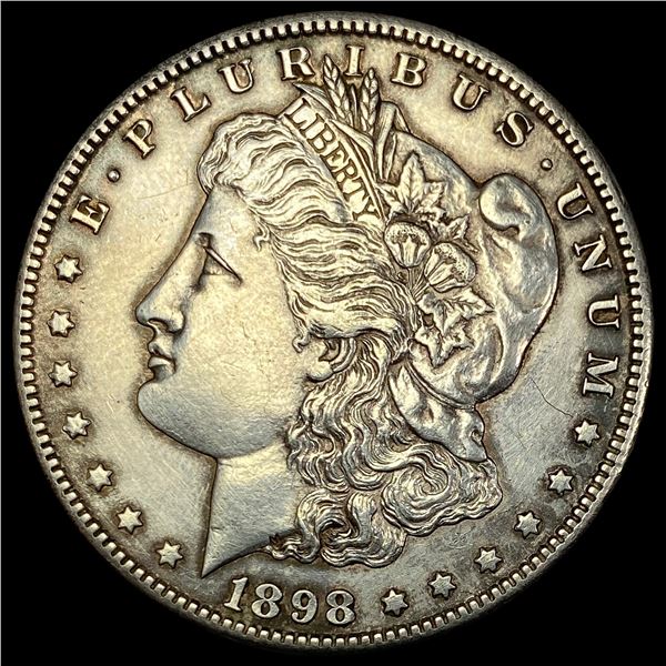 1898-S Silver Morgan Dollar CLOSELY UNCIRCULATED