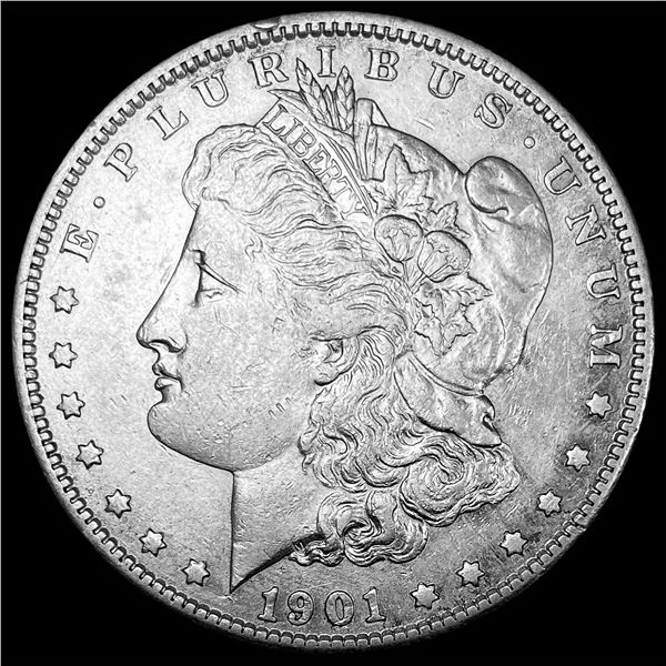 1901-S Silver Morgan Dollar CLOSELY UNCIRCULATED