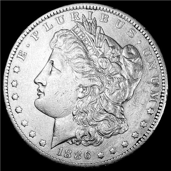 1886-O Silver Morgan Dollar CHOICE AU