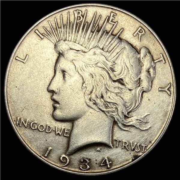 1934 Silver Peace Dollar HIGH GRADE