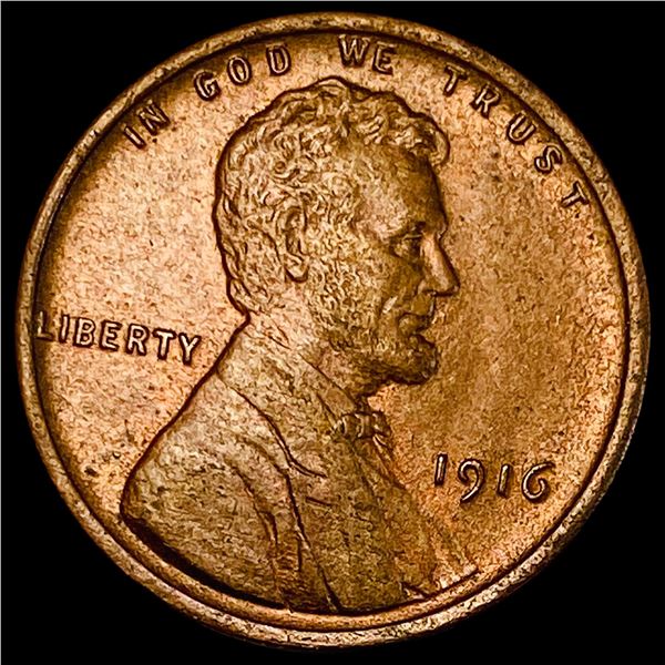1916 Lincoln Wheat Cent CHOICE BU