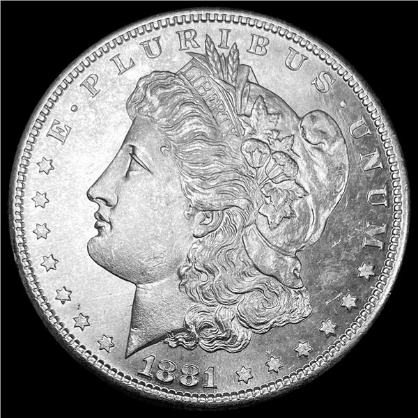1881-S Silver Morgan Dollar CHOICE BU