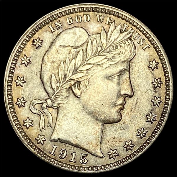 1915 Barber Silver Quarter UNCIRCULATED