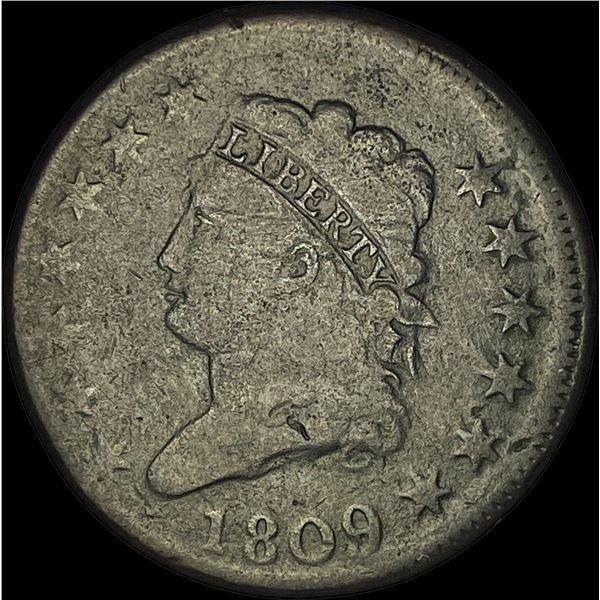 1809 Classic Head Large Cent NICELY CIRCULATED