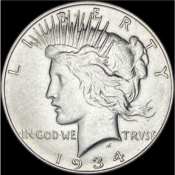 1934-D Silver Peace Dollar CLOSELY UNCIRCULATED