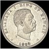Image 1 : 1883 Hawaii Silver 1/4 Dollar CLOSELY UNCIRCULATED