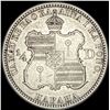 Image 2 : 1883 Hawaii Silver 1/4 Dollar CLOSELY UNCIRCULATED