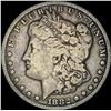 Image 1 : 1882-CC Silver Morgan Dollar LIGHTLY CIRCULATED