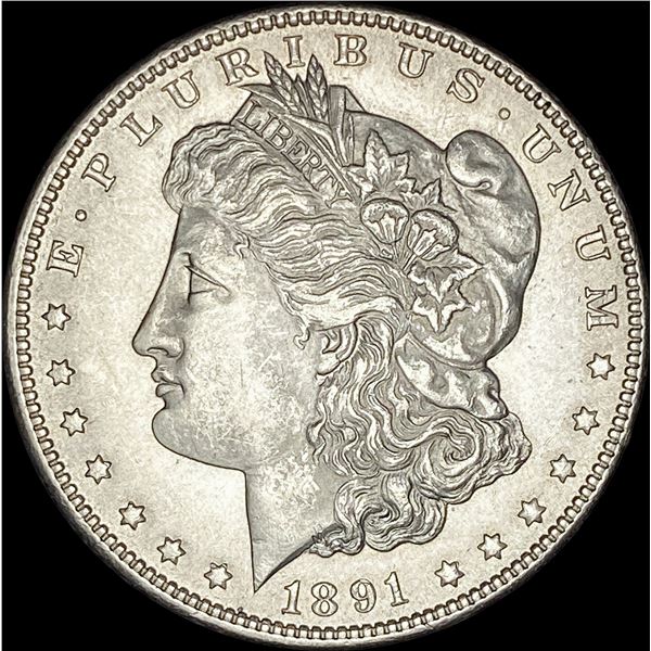 1891 Morgan Silver Dollar CHOICE BU