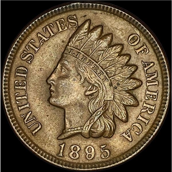 1895 RPD Indian Head Cent CHOICE AU
