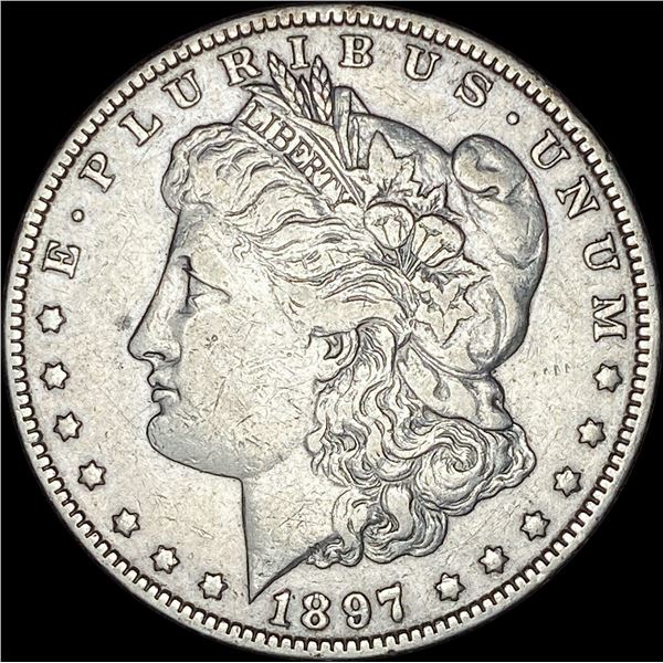 1897-O Silver Morgan Dollar NEARLY UNCIRCULATED