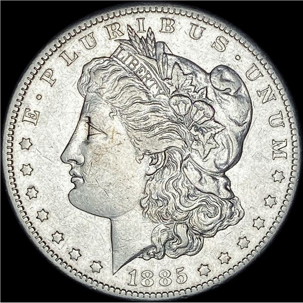 1885-S Silver Morgan Dollar NEARLY UNCIRCULATED