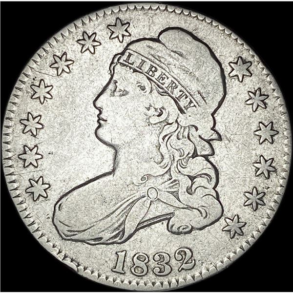 1832 Capped Bust Half Dollar LIGHTLY CIRCULATED