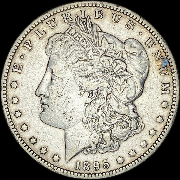 1895-O Silver Morgan Dollar NEARLY UNCIRCULATED