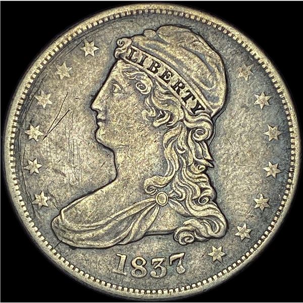 1837 Capped Bust Half Dollar HIGH GRADE