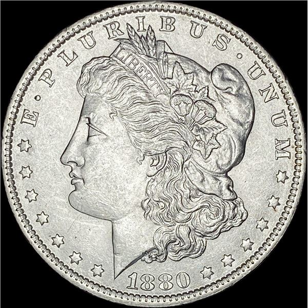 1880-O Micro O Silver Morgan Dollar UNCIRCULATED