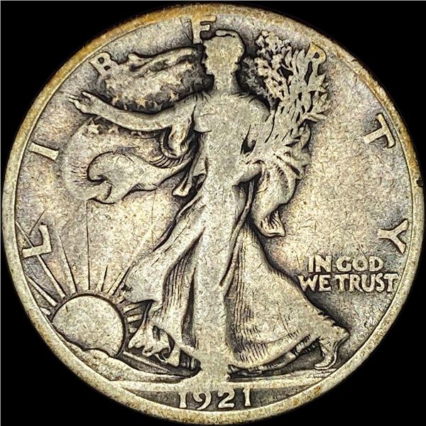 1921 Walking Liberty Half Dollar CLOSELY UNCIRCULATED