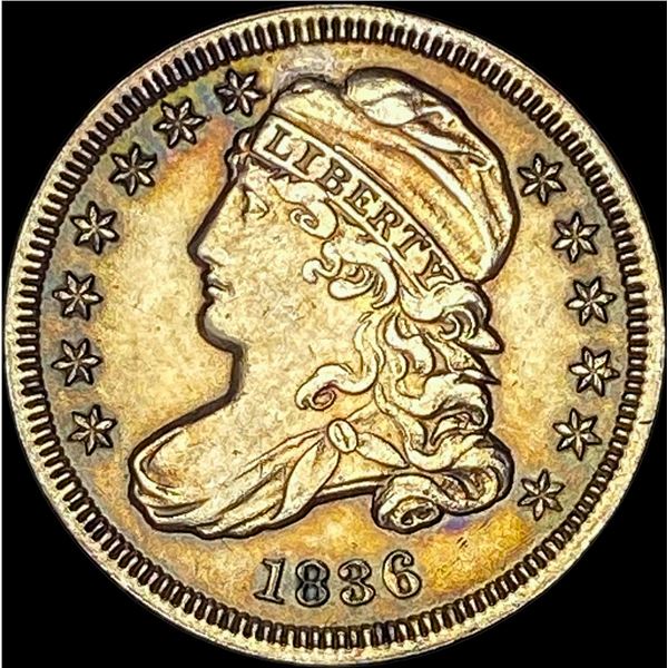1836 Capped Bust Dime CLOSELY UNCIRCULATED