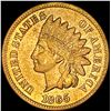 Image 1 : 1865 Bronze Indian Head Cent CLOSELY UNCIRCULATED