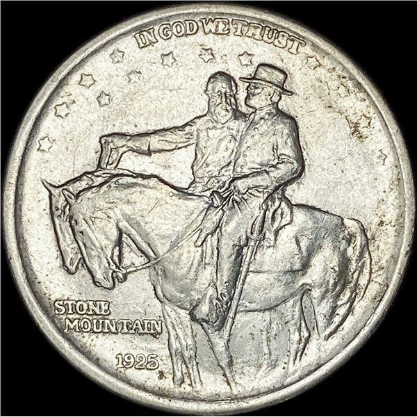 1925 Stone Mountain Silver Half Dollar UNCIRCULATED