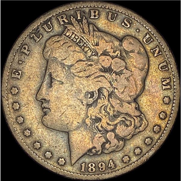 1894-S Silver Morgan Dollar LIGHTLY CIRCULATED
