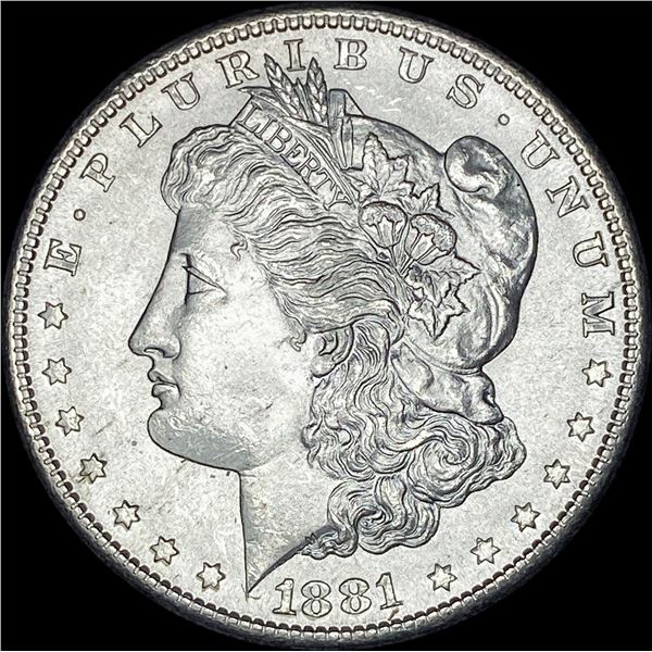 1881-S Silver Morgan Dollar CHOICE BU