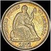 Image 1 : 1871 Seated Liberty Half Dime CHOICE AU