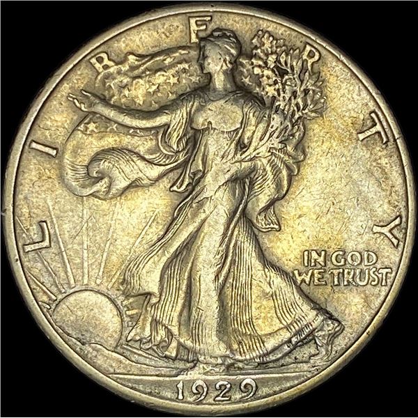 1929-D Walking Liberty Half Dollar CLOSELY UNCIRCULATED