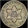 Image 1 : 1851 Silver Three-Cent Piece NEARLY UNCIRCULATED